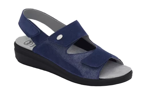 0Ft szállítás!  Scholl Antonia elastic női szandál kék memory cushion talpbetéttel 35, 37, 38
