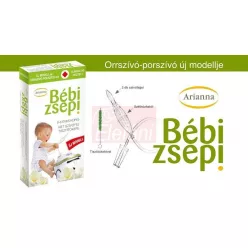   Arianna Orrszívó porszívó - bébizsepi, tisztítókefével,  két fejjel