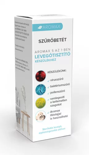 AROMAX LEVEGÖTISZTÍTÓ SZŰRŐ mosható - Air Wolfhoz is