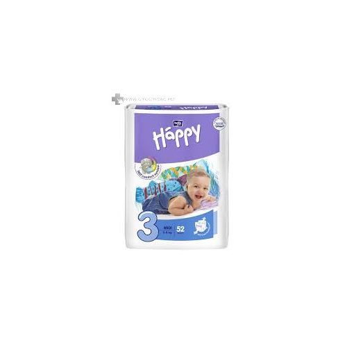 BELLA BABY HAPPY MIDI BIG PACK 5-9 KG 72 db/cs