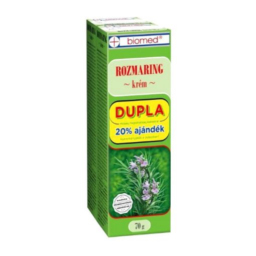 Biomed Rozmaring krém dupla 2X70g