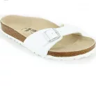 Birkenstock Madrid fehér papucs a helyes testtartásért  43, 44 kifutó (keskeny)