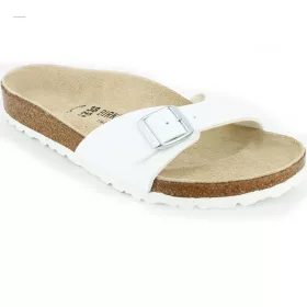   Birkenstock Madrid fehér papucs a helyes testtartásért  43, 44 kifutó (keskeny)