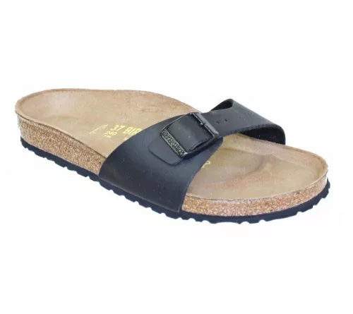 Birkenstock MADRID fekete papucs a helyes testtartásért  44 kifutó (keskeny)