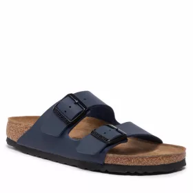   Birkenstock Arizona papucs lábujjvédő sötétkék keskeny változat 36-41