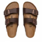 Birkenstock Arizona papucs lábujjvédő sötétbarna normál változat 37,41, 43-45