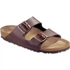   Birkenstock Arizona papucs lábujjvédő sötétbarna keskeny változat 39-45