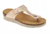 0Ft szállítás! Scholl Boa Vista up rózsaszín-arany bioprint női lábujjközi papucs - kényelmi modell 36-40