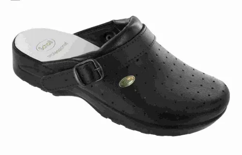 0Ft szállítás!    Scholl New Bonus csúszásbiztos fekete munkaklumpa 35-39, 41, 43, 46, kifutó