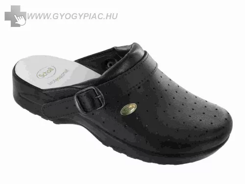 0Ft szállítás!    Scholl New Bonus csúszásbiztos fekete munkaklumpa 35-39, 41, 43, 46, kifutó