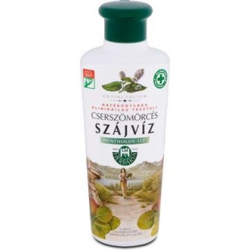 Cserszömörcés szájvíz mentol ízű 250ml