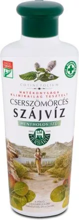 Cserszömörcés szájvíz mentol ízű 250ml