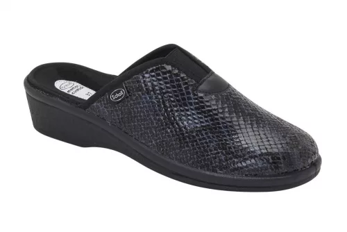0Ft szállítás! Scholl ELSA SÖTÉTKÉK női papucs Memory Cushion® talppal 37, 38