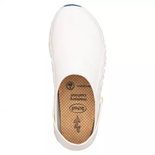 0Ft szállítás! Scholl Evoflex fehér klumpa Memory Cushion® talppal 35-46