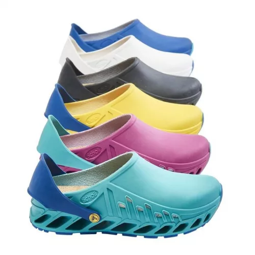 0Ft szállítás! Scholl Evoflex fehér klumpa Memory Cushion® talppal 35-46