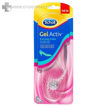   Scholl Gel Activ KÖZEPES SAROK (Everyday) talpbetét Női (1pár)