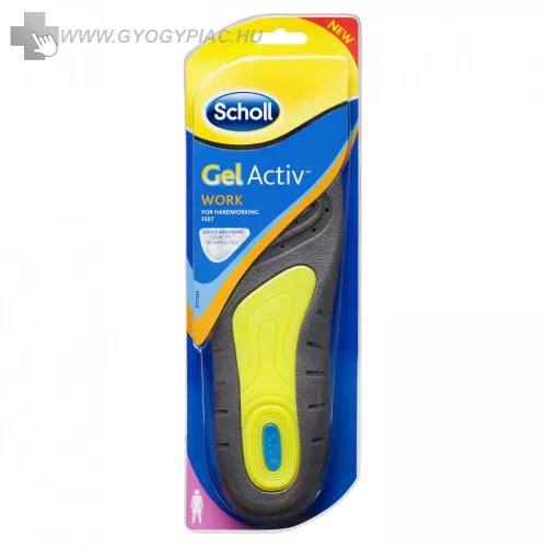 Scholl Gel Activ WORK talpbetét Női (1pár)