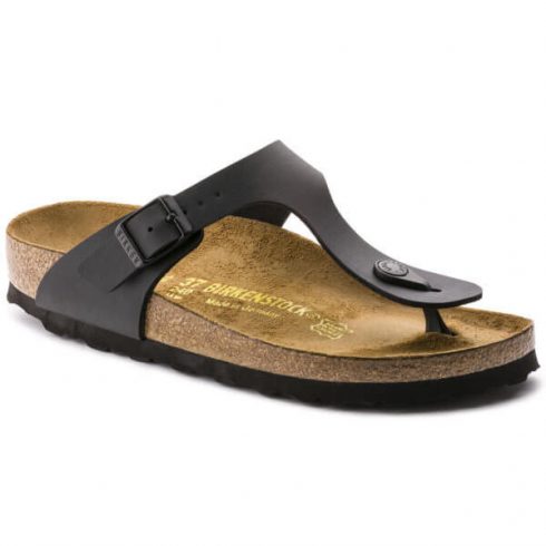 Birkenstock Gizeh fekete papucs a helyes testtartásért 36-41