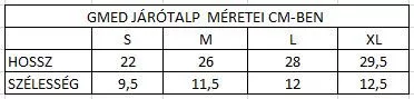 Járótalp gipszelt, kötözött lábra 1 db (S lila) kifutó