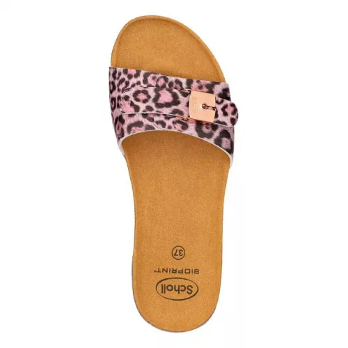 0Ft szállítás! SCHOLL Ginni pink papucs bioprint technológiával 38