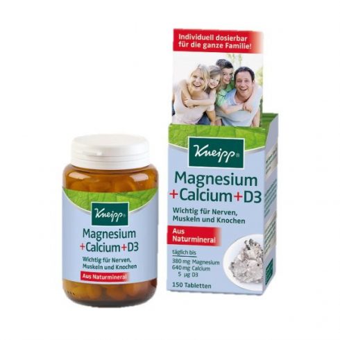 KNEIPP MAGNÉZIUM+KÁLCIUM+D3 VITAMIN 150 db