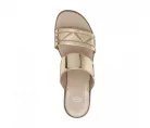 0Ft szállítás! SCHOLL Plexy arany gelactiv női papucs 38