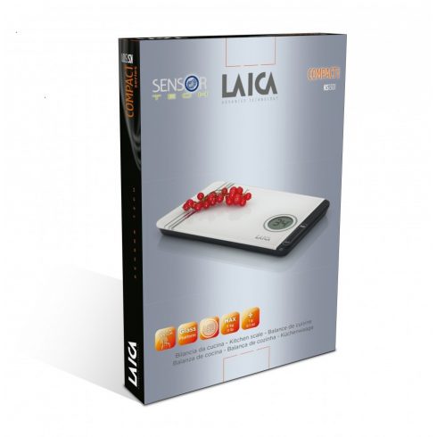 LAICA KS 1301W DIGITÁLIS KONYHAI MÉRLEG TOUCH SENSOR 5 KG