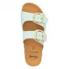 0Ft szállítás! Scholl Malibu 2 Straps női zöldeskék papucs bioprint talppal 40