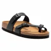 Birkenstock Mayari fekete papucs a helyes testtartásért 36-38