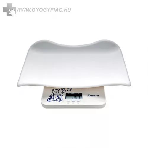 Elektronikus Momert csecsemőmérleg gyerekmérlegként vagy háztartási mérlegként is használható