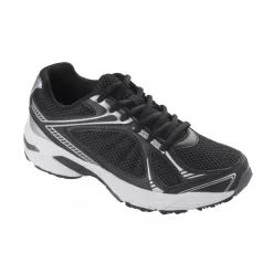   0Ft szállítás!  Scholl New Sprinter női, férfi sport cipő  Biomechanics talppal fekete ezüst 37-43