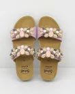 0Ft szállítás! SCHOLL PALAU 2 STRAPS PINK|MULTI női papucs Bioprint talppal 35, 37-39