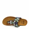 0Ft szállítás! SCHOLL PALAU FLIP-FLOP SÖTÉTKÉK|MULTI lábujjközi női papucs Bioprint talppal 37-39