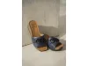 0Ft szállítás! SCHOLL RAVELLO HIGH WEDGE sötétkék női papucs Memory Cushion talppal 36, 37