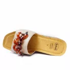 0Ft szállítás! SCHOLL RAVELLO HIGH WEDGE TAUPE női papucs Memory Cushion talppal 38, 40