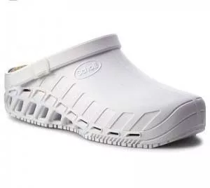0Ft szállítás!   Scholl Clog EVO fehér papucs ütéscsillapító Memory Cushion talppal 35-47