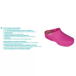   0Ft szállítás!   Scholl Clog EVO fukszia papucs ütéscsillapító Memory Cushion talppal 35-42