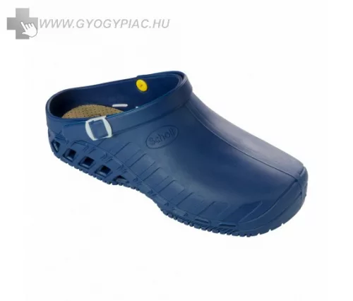 0Ft szállítás!   Scholl Clog EVO kék papucs ütéscsillapító Memory Cushion talppal 35-46