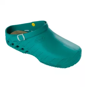   0Ft szállítás!   Scholl Clog EVO smaragzöld papucs ütéscsillapító Memory Cushion talppal 34-46