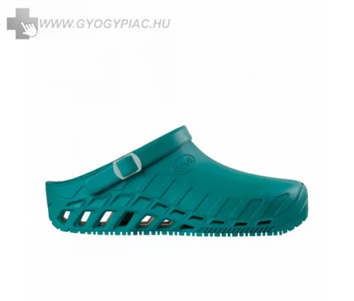 0Ft szállítás!   Scholl Clog EVO smaragzöld papucs ütéscsillapító Memory Cushion talppal 34-46
