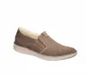 0Ft szállítás! SCHOLL SERGIO Slip taupe szarvasbőr férfi cipő  MEMORY CUSHION talpbetéttel 40, 44