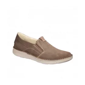   0Ft szállítás! SCHOLL SERGIO Slip taupe szarvasbőr férfi cipő  MEMORY CUSHION talpbetéttel 40, 44