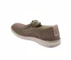 0Ft szállítás! SCHOLL SERGIO Slip taupe szarvasbőr férfi cipő  MEMORY CUSHION talpbetéttel 40, 44