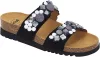 0Ft szállítás! Scholl SCHOLL SINTRA 2 STRAPS FEKETE papucs bioprint talppal- kényelmi modell 35-37, 39