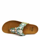 0Ft szállítás! Scholl SINTRA FLIP-FLOP SZÜRKE|MULTI lábujjközi  papucs bioprint talppal- kényelmi modell 35-37, 39, 41