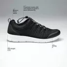 0Ft szállítás! Scholl Windstep Man fekete edzőcipő 44