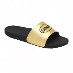 SCHOLL WOW arany-fekete (strand) papucs 36-42
