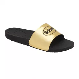 SCHOLL WOW arany-fekete (strand) papucs 36-42