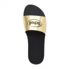 SCHOLL WOW arany-fekete (strand) papucs 36-42