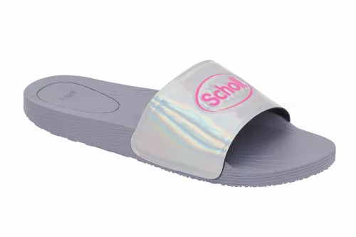 SCHOLL WOW ezüst (strand) papucs 35-42